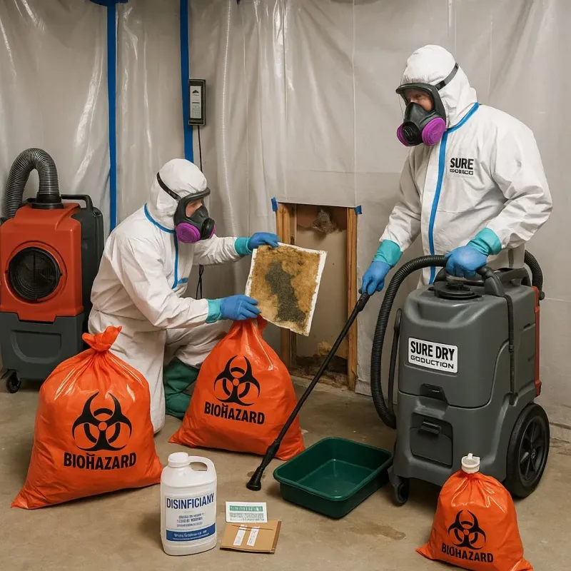 Contaminated Water Handling Protocols process in Wayne City, IL