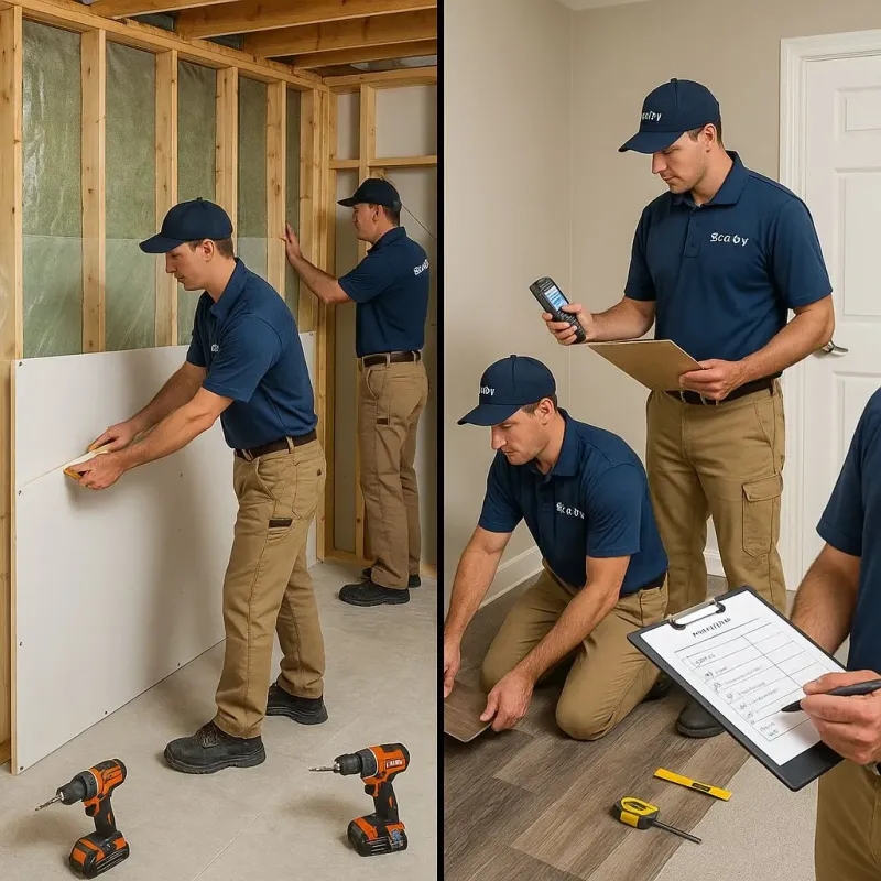 Repairs and Reconstruction process in Wayne City, IL